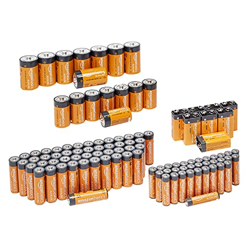 Amazon Basics Alkaline Battery Super Value Pack