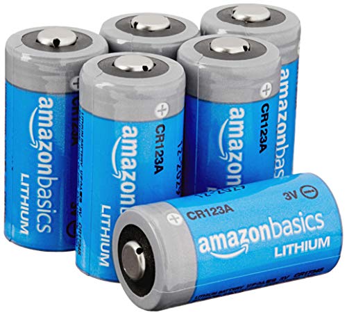 Amazon Basics CR123A Lithium Batteries - Reliable Power Source