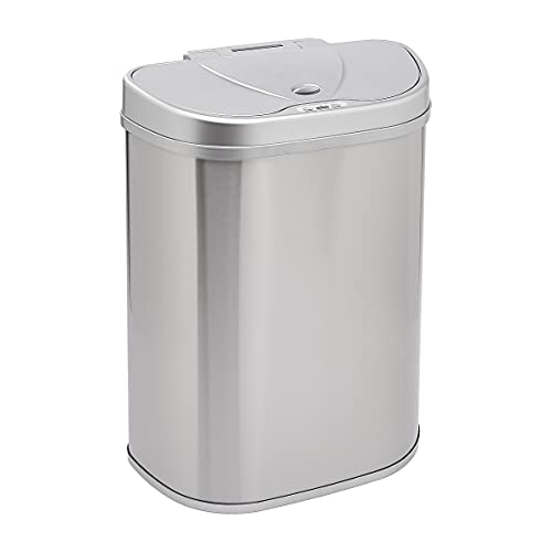 Amazon Basics D-Shaped Trash Can
