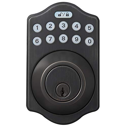 Amazon Basics Electronic Keypad Deadbolt Door Lock