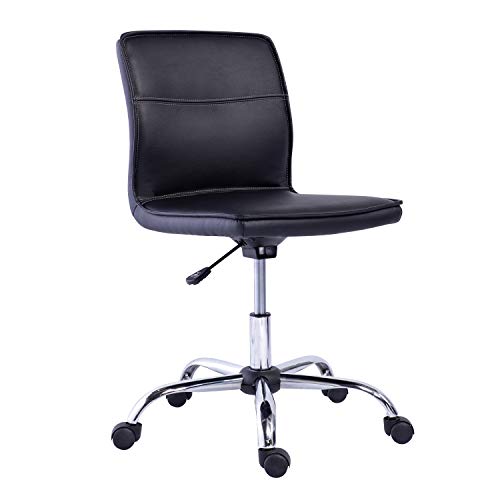 Amazon Basics Modern Armless Office Chair