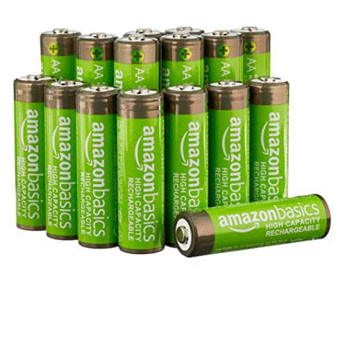 Amazon Basics Rechargeable AA NiMH Batteries