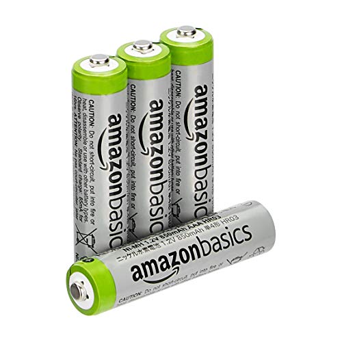 Amazon Basics Rechargeable AAA Batteries