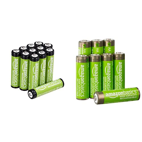 Amazon Basics Rechargeable Batteries Bundle