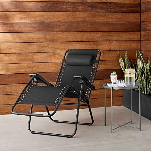 Amazon Basics Textilene Zero Gravity Lounge Chair