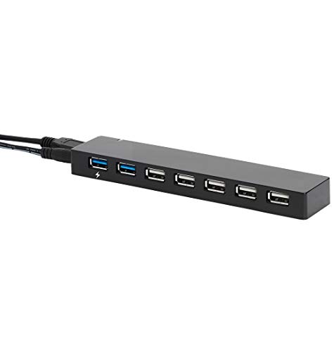 Amazon Basics USB 3.0 7 Port HUB: Expand Your Connectivity