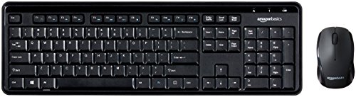 Amazon Basics Wireless Keyboard and Mouse Combo
