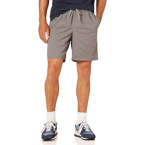 Amazon Essentials Men's Drawstring Walk Short (Available in Plus Size), Grey, X-Large
