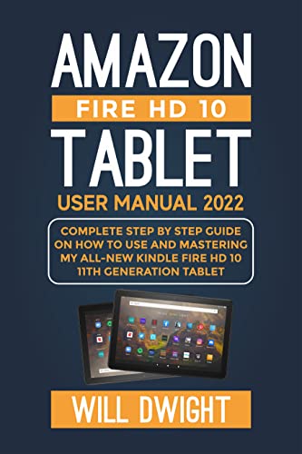 Amazon Fire HD 10 Tablet User Manual 2022