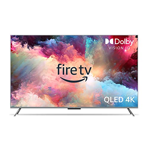 Amazon Fire TV 75" Omni QLED Series 4K UHD smart TV, Dolby Vision IQ, local dimming, hands-free with Alexa
