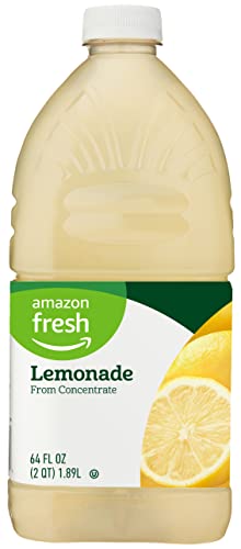 Amazon Fresh Lemonade, 64 Fl Oz Bottle