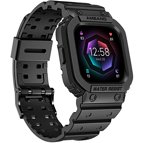 amBand Fitbit Versa Bands with Case
