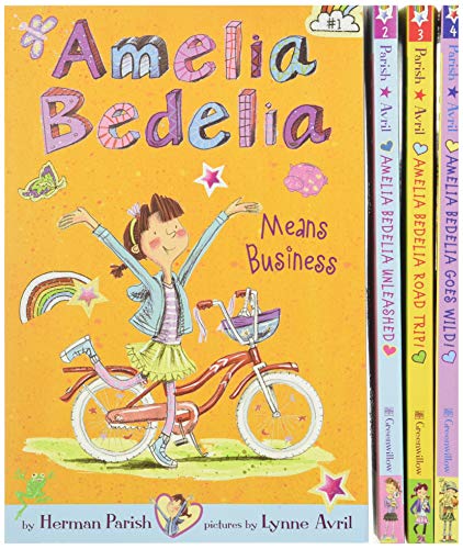 Amelia Bedelia 4-Book Box Set: Fun and Educational Stories for Kids