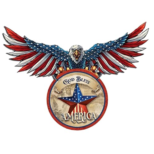 American Flag Eagle Wall Art