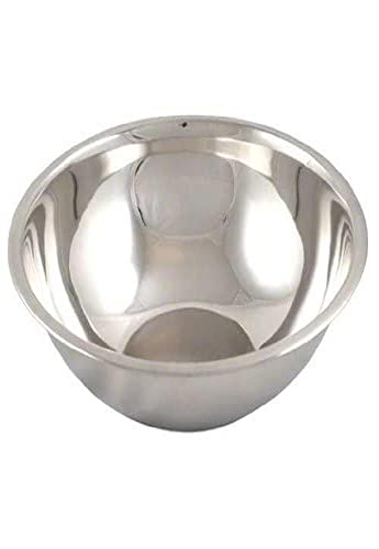 American METALCRAFT, Inc. SSB400 Stainless Steel Mixing Bowl, 10.5' Diameter, Silver, 4-Quart