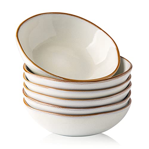 AmorArc 6-Piece Ceramic Cereal Bowls Set