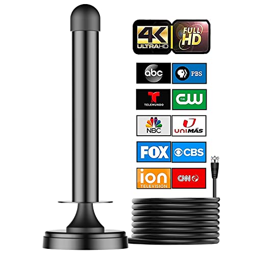 Amplified TV Antenna with Long Range Reception