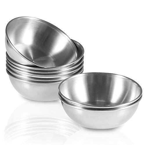 Amytalk Stainless Steel Sauce Dishes