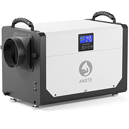 ANDTE 145 Pint Crawl Space Dehumidifier for Basement