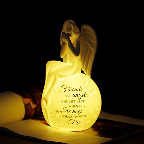 Angel Figurine with LED Light