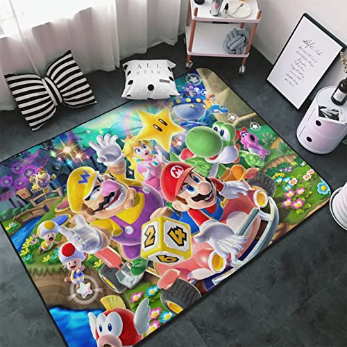 Anime Area Rug for Kids Baby Room Decor