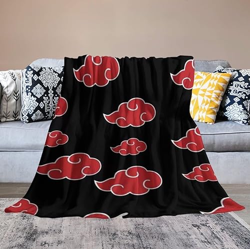 Anime Blanket, Cozy Blanket 50"X60", Bedroom Throws for Couch, Soft Warm Party Decorations Blanket Throw for All Seasons, for Living Room, Sofa, Couch, Bed
