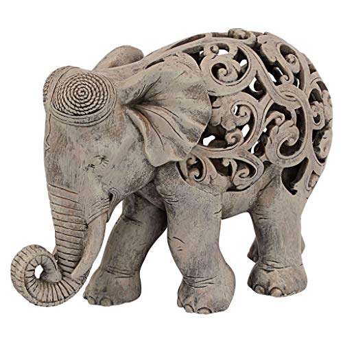 Anjan The Elephant Indian Decor Jali Animal Statue