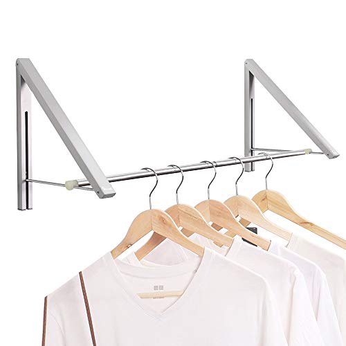 Anjuer Laundry Room Drying Rack Wall Mounted