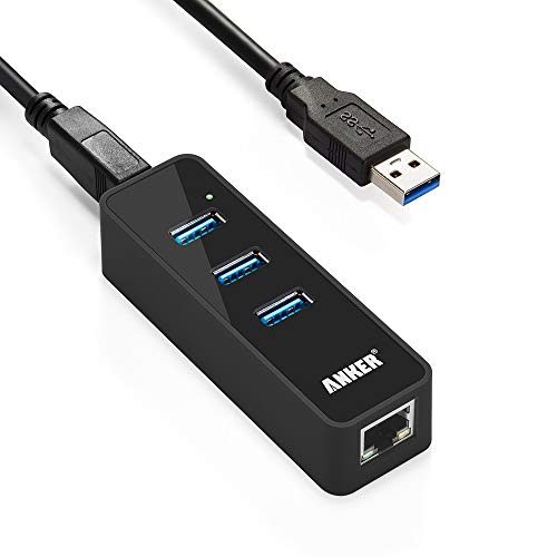 Anker 3-Port USB 3.0 HUB with Ethernet Converter