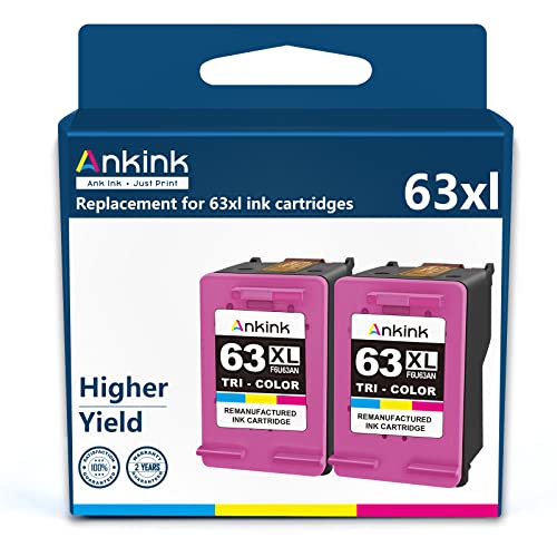 Ankink 4X Capacity 63 Color Ink Cartridges