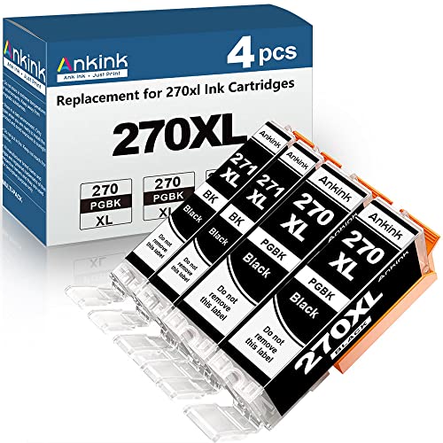 Ankink Compatible Canon Ink Cartridge PGI-270XL&CLI-271XL