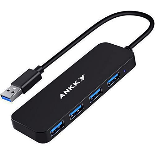 ANKKY 4-Port USB 3.0 Hub