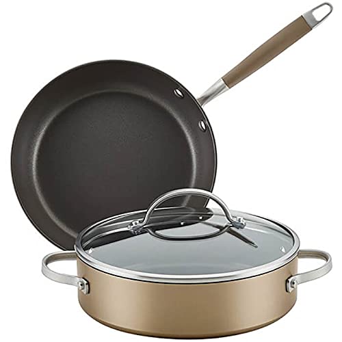 Anolon Advanced Hard-Anodized Nonstick 3-Piece Cookware Set