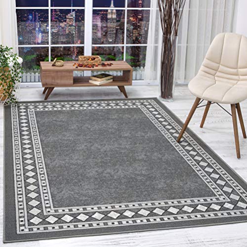 Antep Rugs Modern Bordered Area Rug