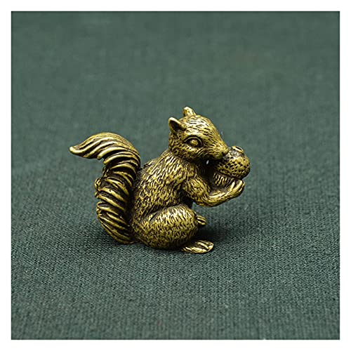 Antique Bronze Squirrel Ornament
