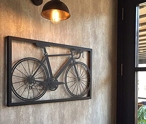 Antique Style Bicycle Metal Wall Art Decor