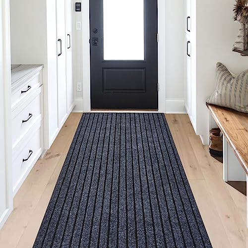 YOUFORTONG Runners for Hallways Soft Kitchen Rug Non Slip Rug Runner with Rubber Backing for Bathroom Washable Non Shedding Farmhouse Runner Rug