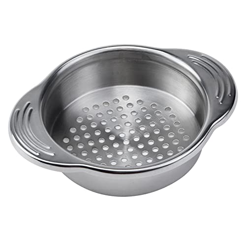 Antrader Stainless Steel Kitchen Colander - Efficient Straining & Draining