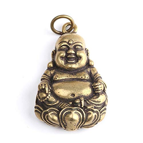 ANWUYANG Mini Laughing Buddha Key Rings