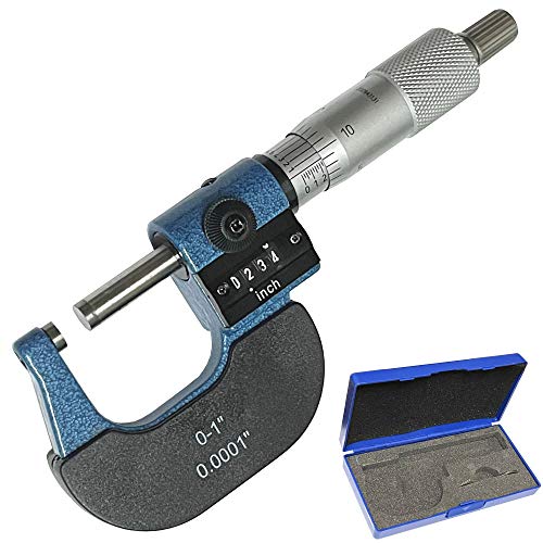 Anytime Tools 1" Digital Outside Micrometer Digit Counter Carbide Tips 0.0001"