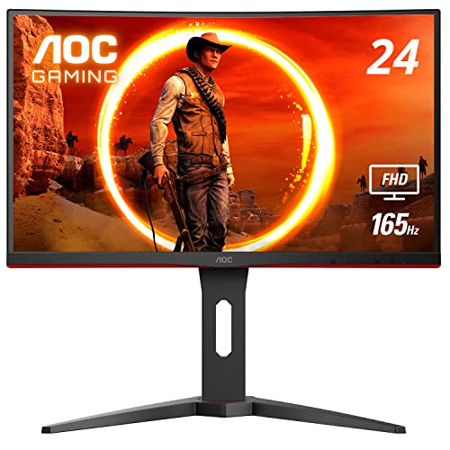 AOC C24G1A 24" Curved Frameless Gaming Monitor