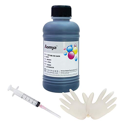 Aomya Compatible Canon Black Ink Refill Kit