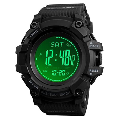 AOSLSI Outdoor Sport Digital Watch for Men