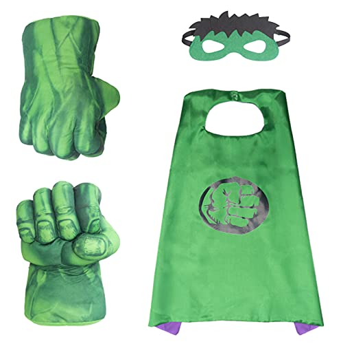 AOTLEANNO Plush Hands Fists Costume - Complete Hulk Costume Set for Kids