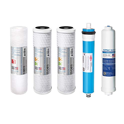 APEC Water Systems FILTER-MAX90 Replacement Set for Reverse Osmosis Water Filter