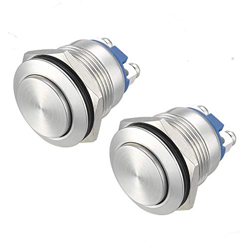 APIELE 19mm Momentary Push Button Switch