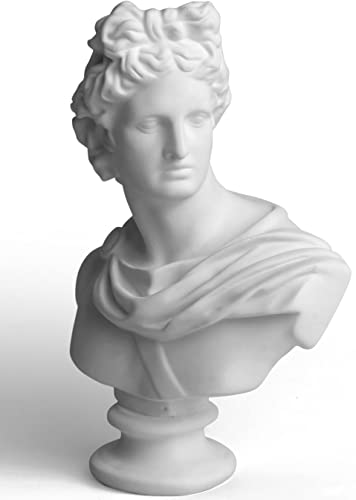 Apollo Bust Sculpture Figurine Home Art Decor