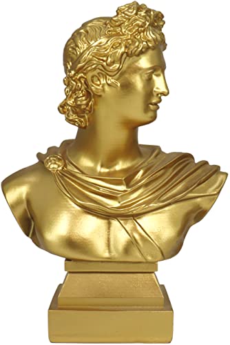 Apollo Statue - Vintage Style Greek Sun God Decor