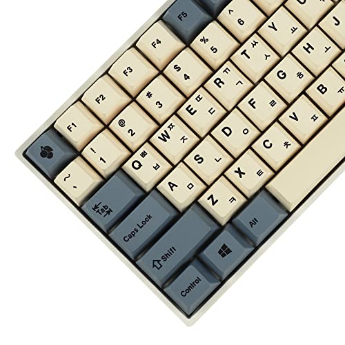 Apricot Yellow Korean Dye-Sub Mac Keycaps