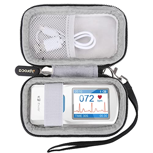 Aproca Hard Travel Storage Case for EMAY Portable ECG Monitor